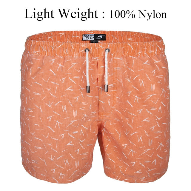 Men's Board Bade Shorts, locker, lässig