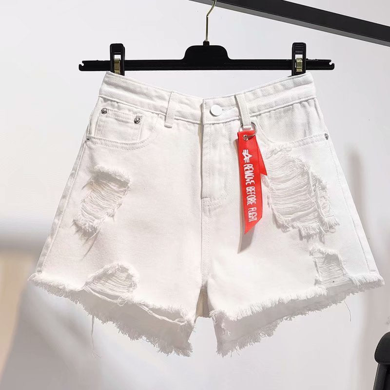 Women's Lose jeans und kurze shorts