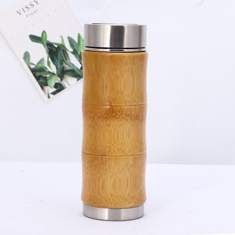 Bambbo and Stainless steel bamboo vacuum flash