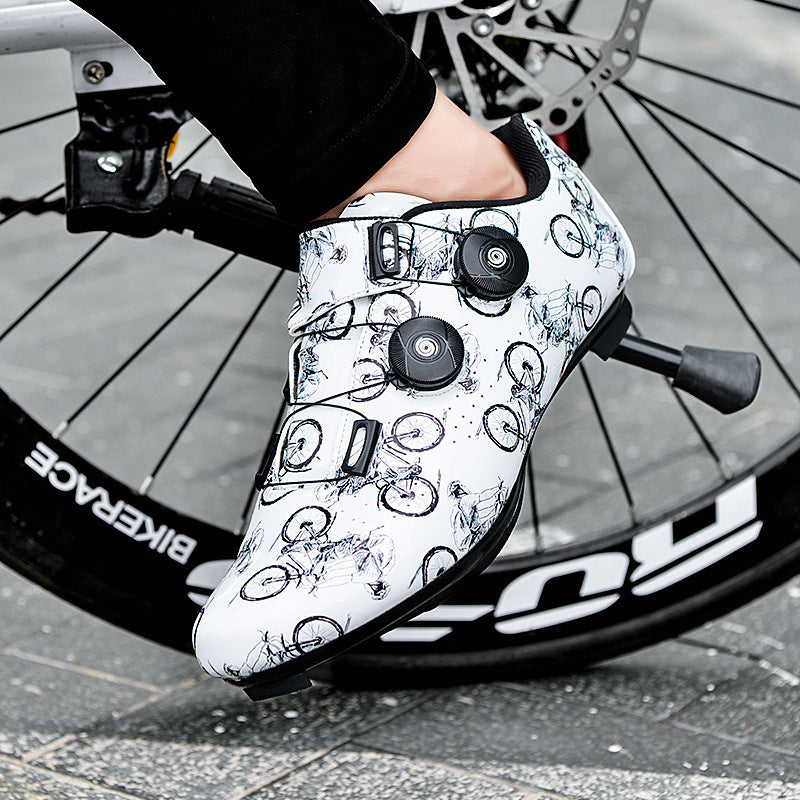 Men Shoes Road Bike Shoes Lock Shoes