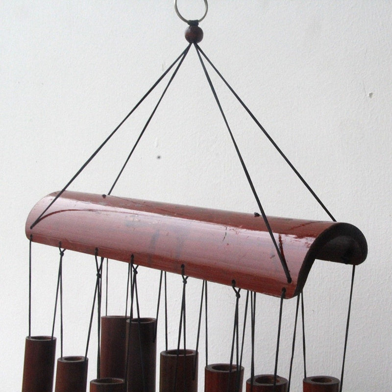 Bamboo wind chime ornament