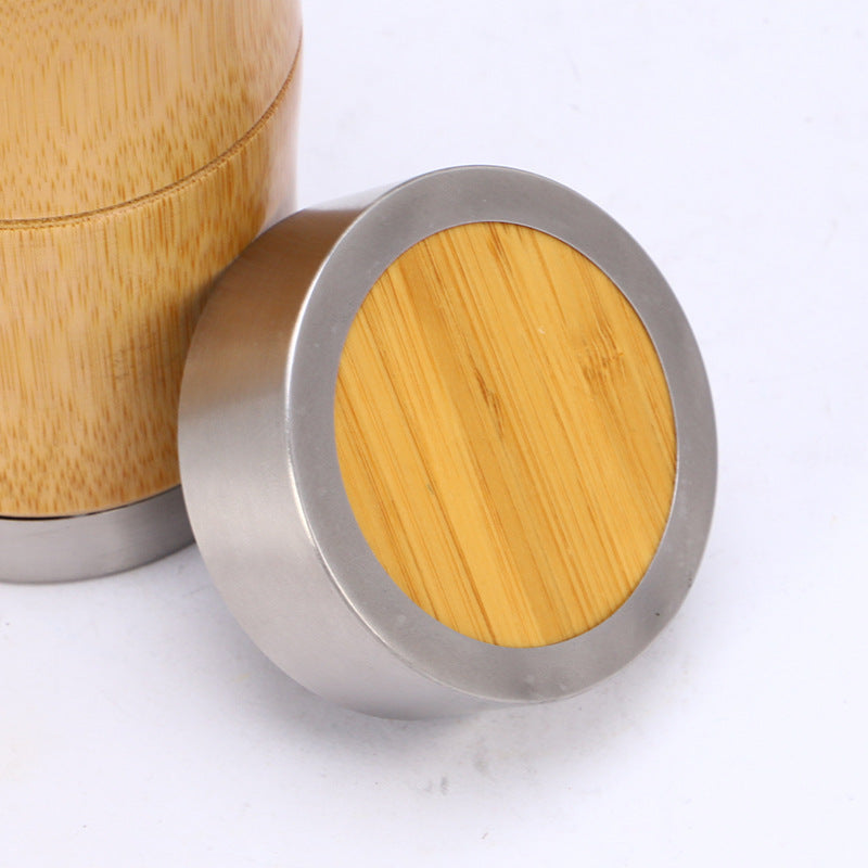 Bambbo and Stainless steel bamboo vacuum flash