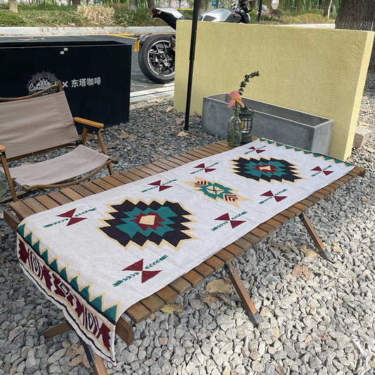 Camping Tisch Tuch Gewebte Decke Polyester Baumwolle