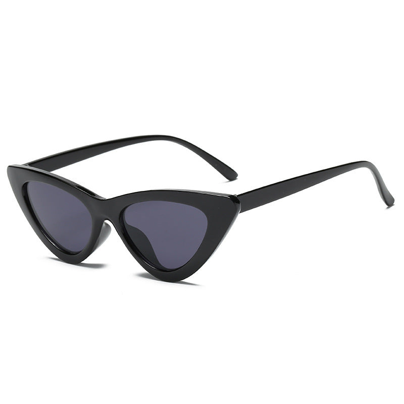 Dreieckige Cat-Eye-Sonnenbrille für Damen