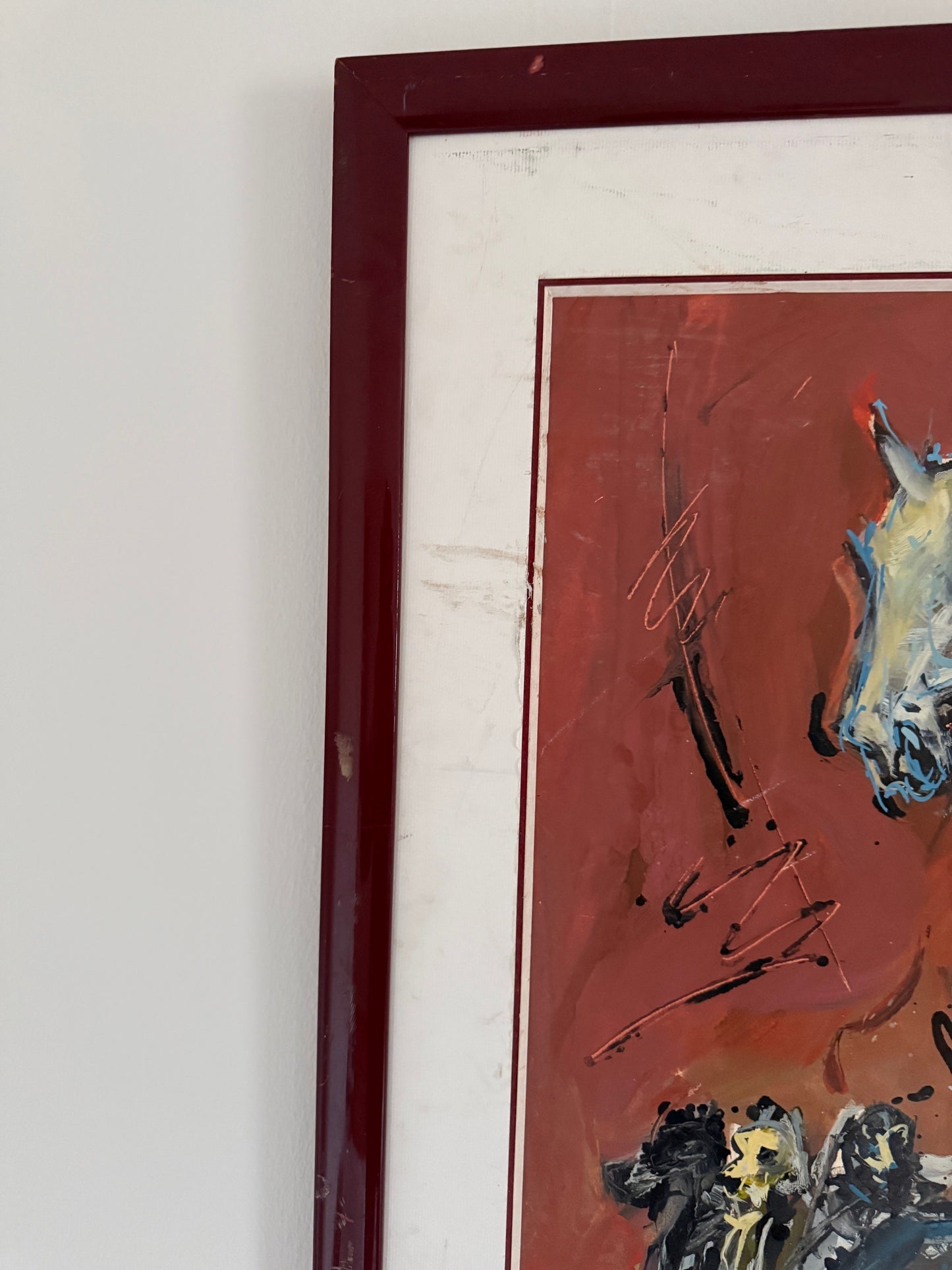 Die Reiter von Alcovery98 "Öl auf Papier" machen Sie den Preis !