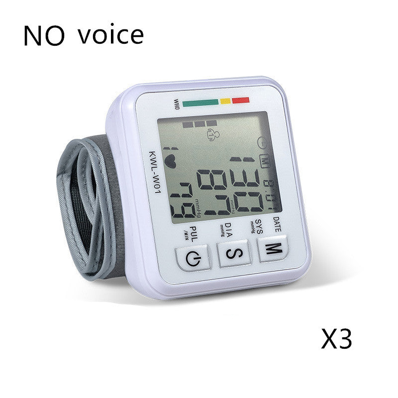 Medical wrist blood pressure monitor