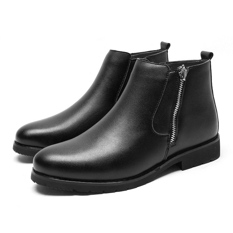 Men's boots large sizes leather