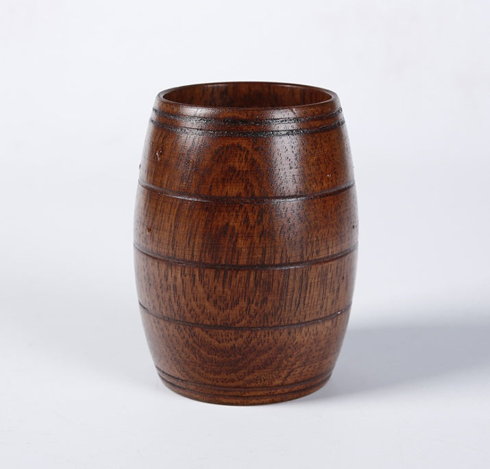 Handgemachte natürliche Jujube Holz Tasse Becher Wein Tee Saft Bier Holz Tasse Trink Geschirr