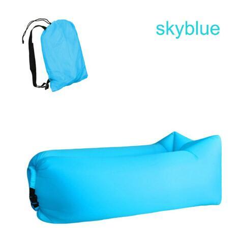 Camping Outdoor Beach Air Sofa Fast Inflatable Laybag