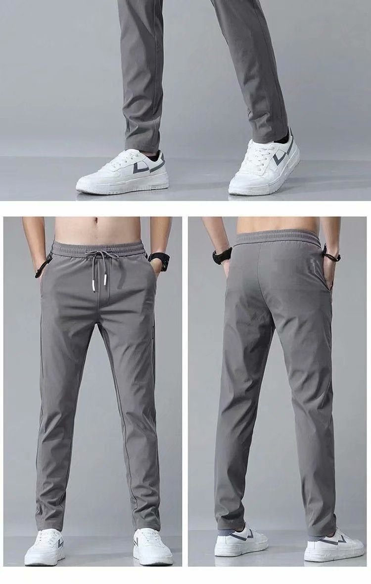 Men dünne Casual Hosen Der Trend Lose Gerade Jogginghose Trend