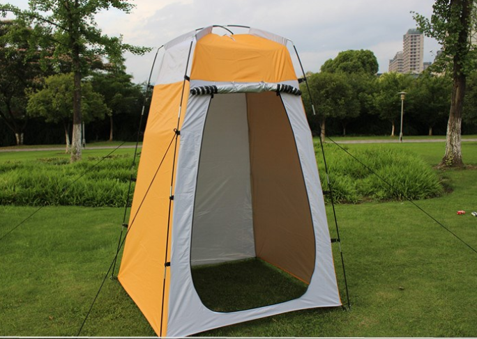Camping tent for shower toilet