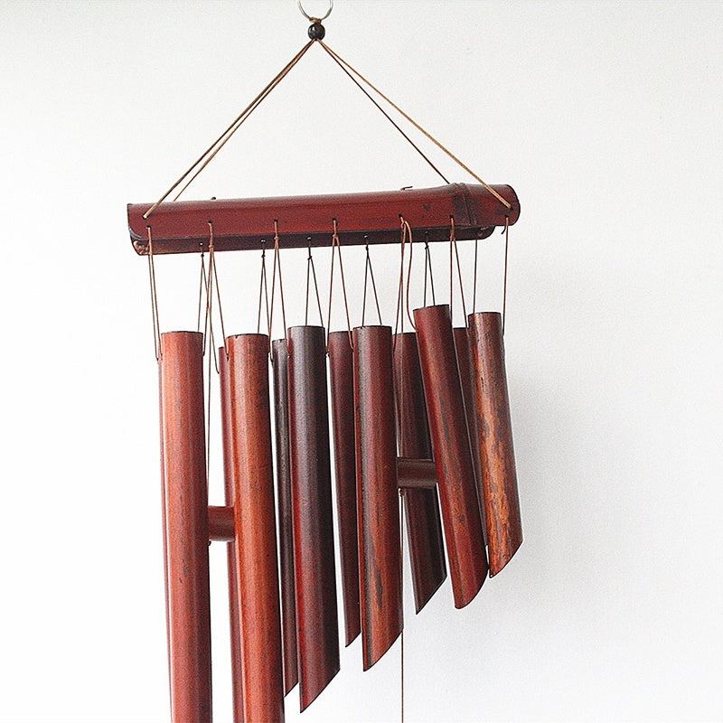 Bamboo wind chime ornament