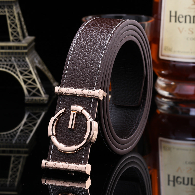 Women luxury belt cummerbunds G buckle Belt Genuine Leather belt Fashion genuine leather