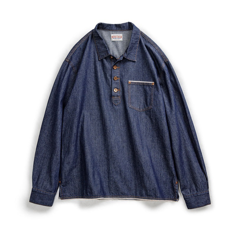 Men Jeans Shirt