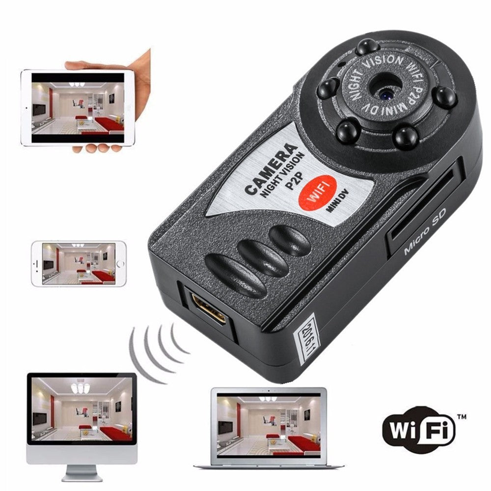 Kamera Wireless Securiy Video Kamera Mit Infrarot Nachtsicht Drahtlose DVR Mini WiFi