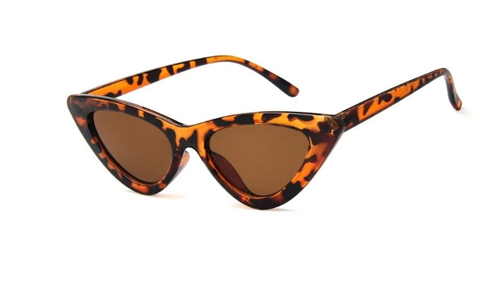 Dreieckige Cat-Eye-Sonnenbrille für Damen