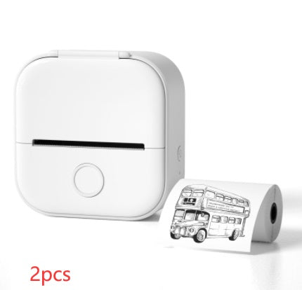 Portable Mini Thermal Label Printer, Home Photo Printer, Wrong Question Students Printer, Bluetooth Mini Label Printer,