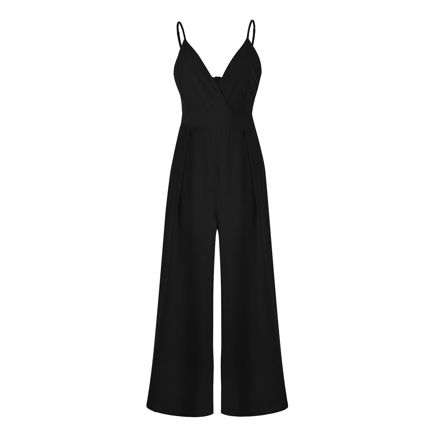 Women Elegant Jumpsuits Wide Leg Pants