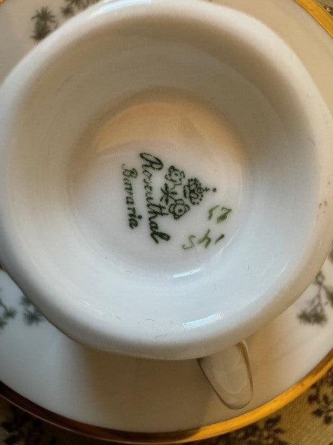 Tasse à expresso, Rosenthal Bavière