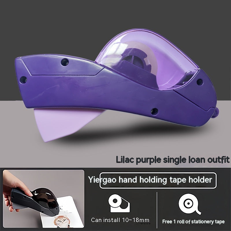 Bürobedarf Smart Tape Cutter Schreibwaren transparent Hand-gehalten