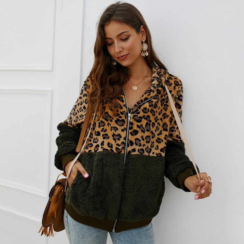 Womens leopard jacket