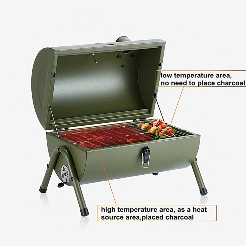 Camping Outdoor Patio Picnic BBQ Stove Suitable for 3-5 People