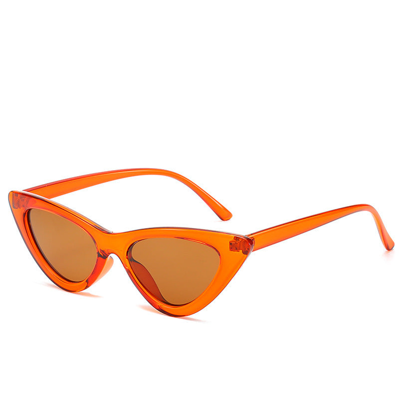 Dreieckige Cat-Eye-Sonnenbrille für Damen