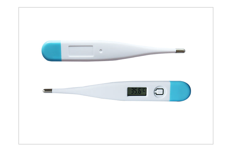 Medical electronic temperature counting display soft head