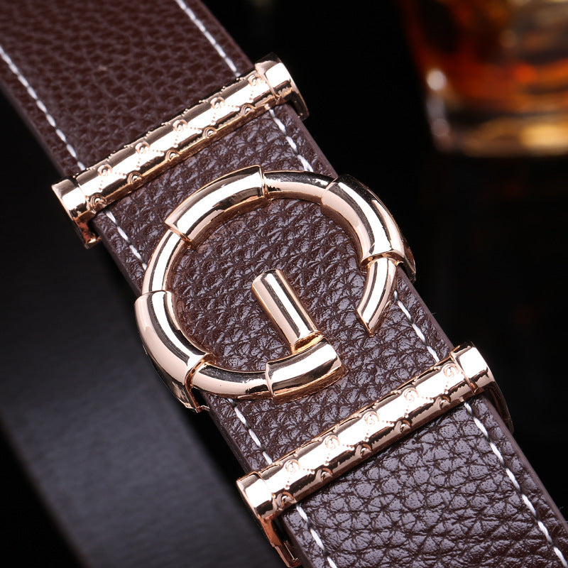 Women luxury belt cummerbunds G buckle Belt Genuine Leather belt Fashion genuine leather