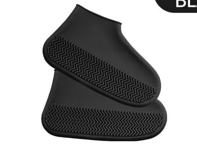 Women Men Silicone Shoe Cover Waterproof Rainproof Anti-slip Sleeve