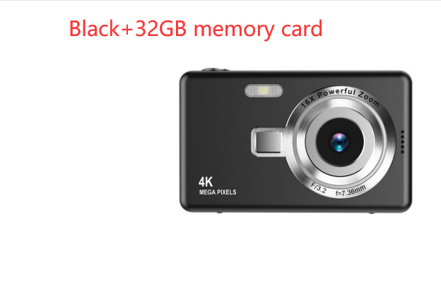 HD-Digitalkamera mit Dual-Aufnahme, Kinderkamera, Minikamera