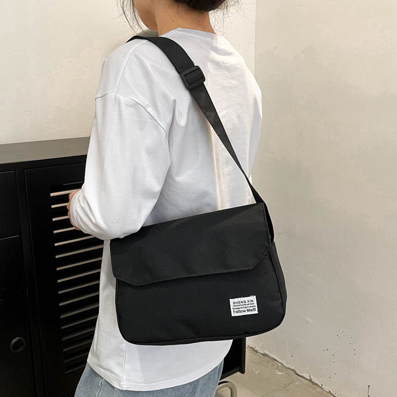 Frauen Ins Messenger Taschen Frauen Männer Umhängetasche Umhängetasche Casual Paar Kleine Flap Tasche