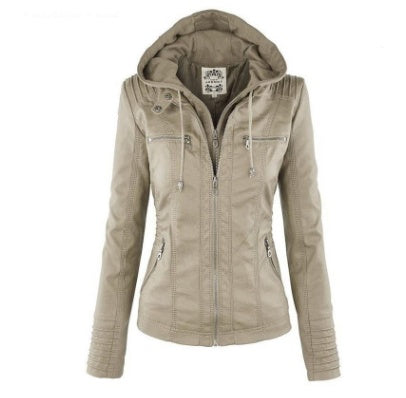 Women's hooded jacket for autumn and winter, very solid with lots of pockets "Livestyle"