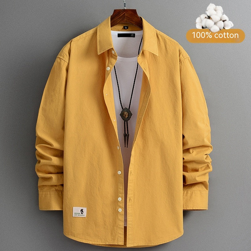 Men's coat all-match fashion wear shirt