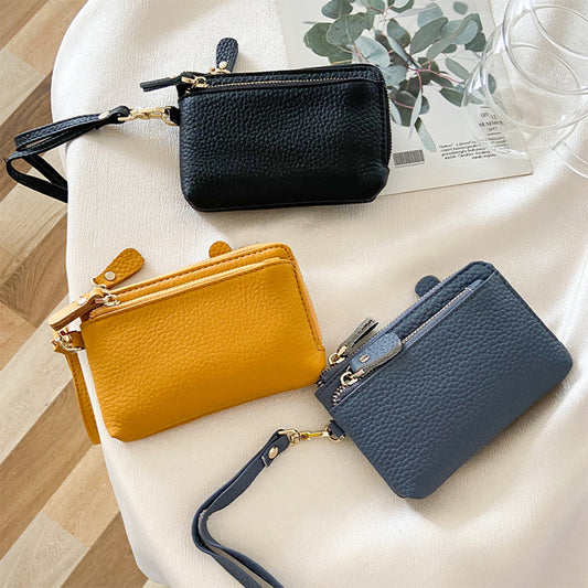 Women's Wallet Fashion Zipper leather Wallet Coins