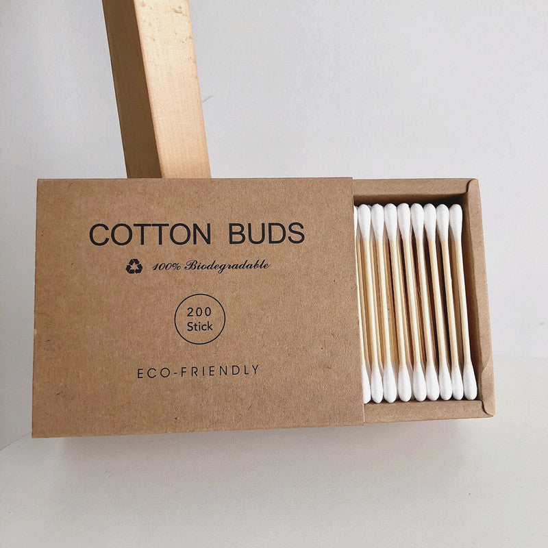 Bamboo stick cotton swab