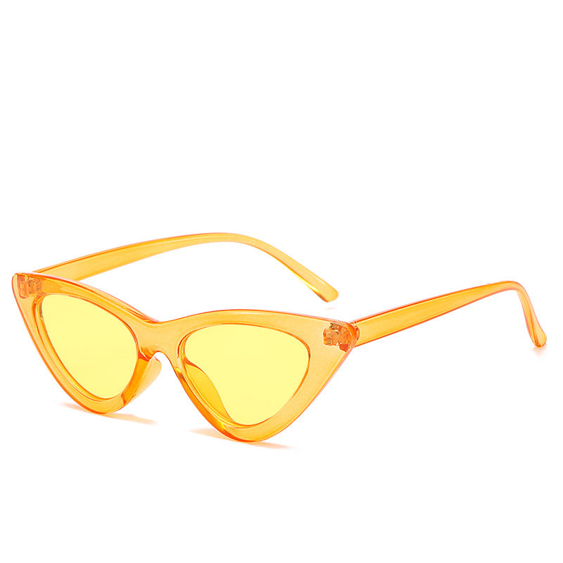 Dreieckige Cat-Eye-Sonnenbrille für Damen