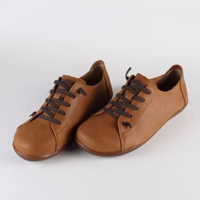 Women's First Layer Cowhide Plus Size Handmade Shoes