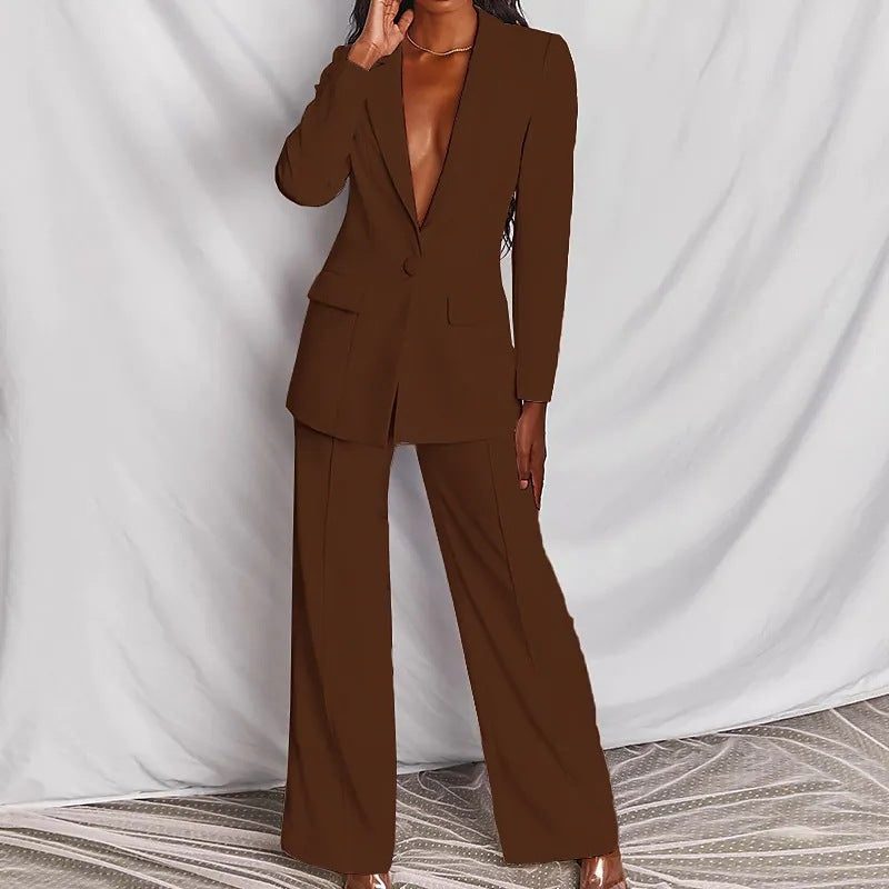 Women fashion business women's clothing long sleeve suit