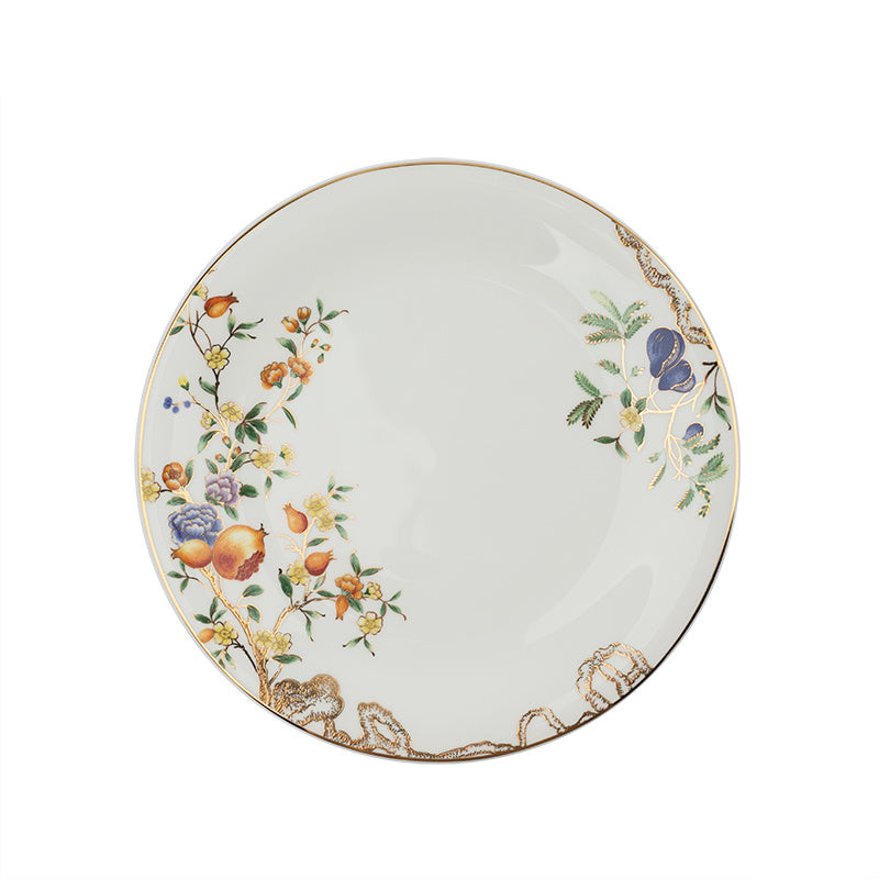 Bone China Style Antique Tableware Bowl And Plate