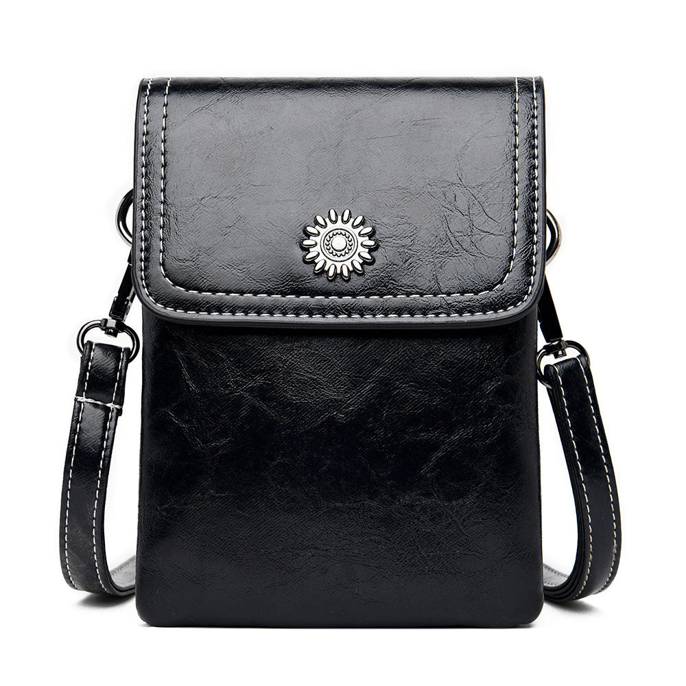 Women's Simple Large Capacity Mobile Phone Bag Mini