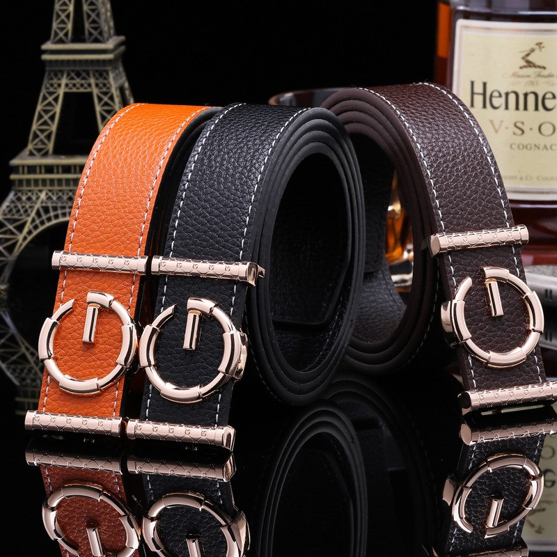 Women luxury belt cummerbunds G buckle Belt Genuine Leather belt Fashion genuine leather