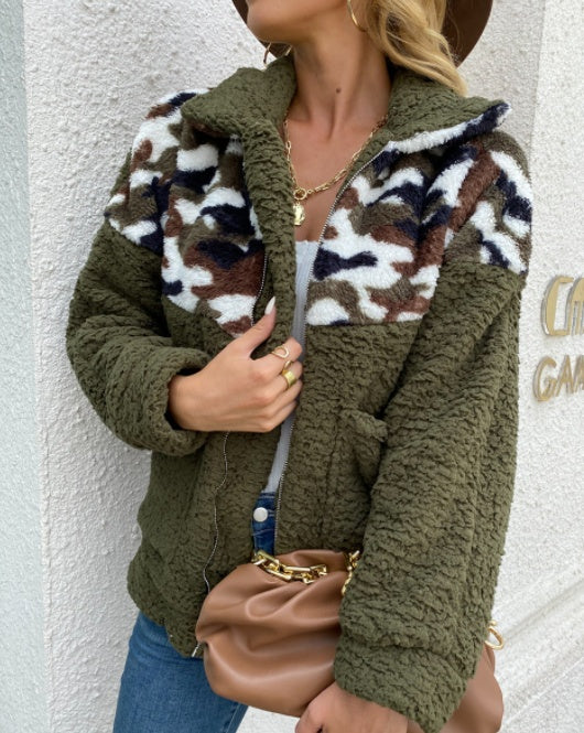 Leopardenjacke für Damen