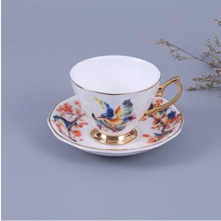 Bone China Coffee Cup With Saucer Afternoon Tea Set