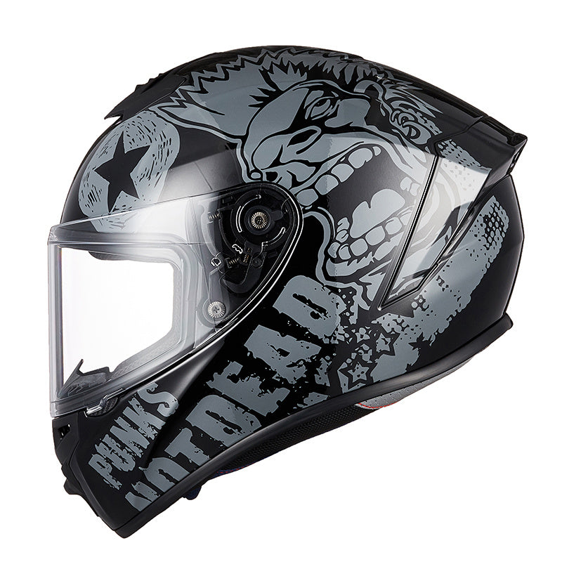 Electric motorcycle helmet for men and women