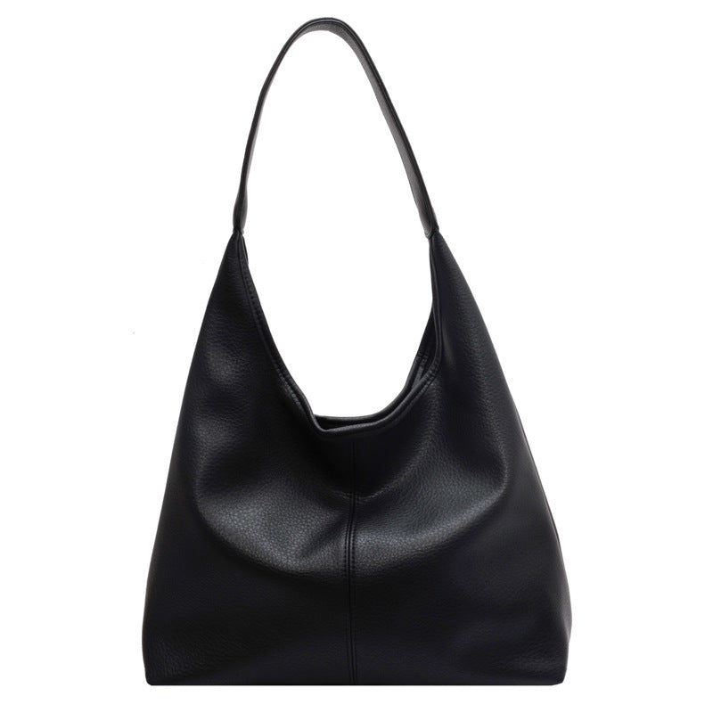 Women's Soft Leather Underarm Shoulder Bag