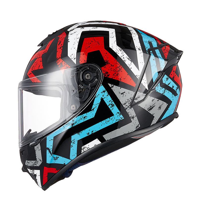 Electric motorcycle helmet for men and women