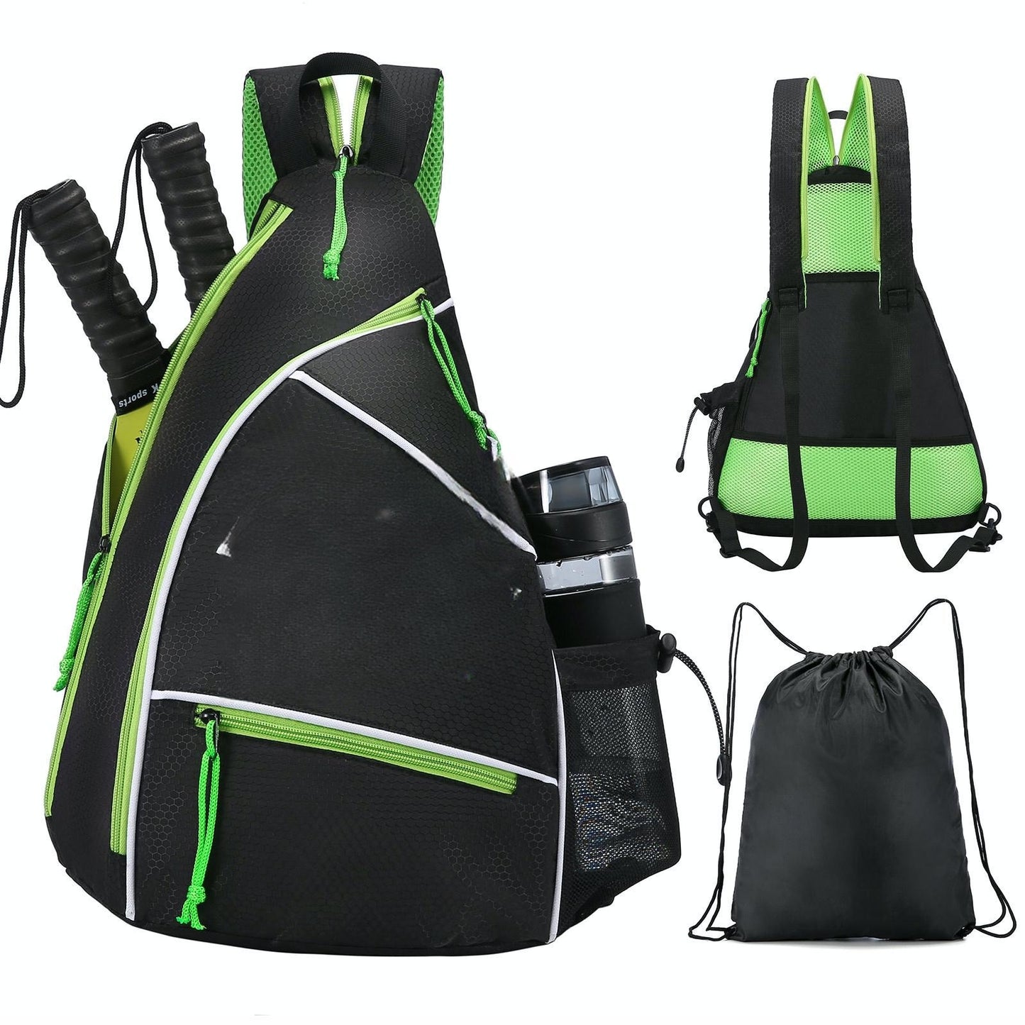 Tennisschläger Kinder leichte wasserdichte Tennispackung Schulter Badminton Schläger Rucksack