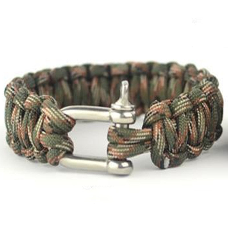 Schmuck Outdoor umbrella rope survival bracelet