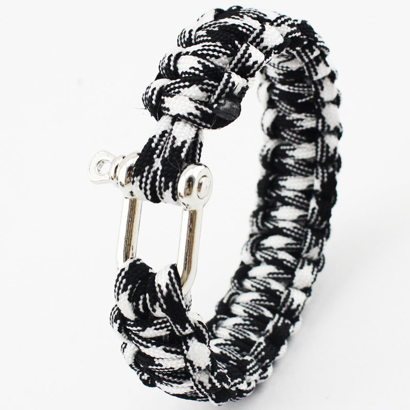 Schmuck Outdoor umbrella rope survival bracelet